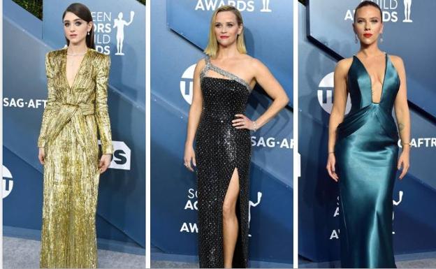 los mejores looks de la alfombra gris de los premios sag